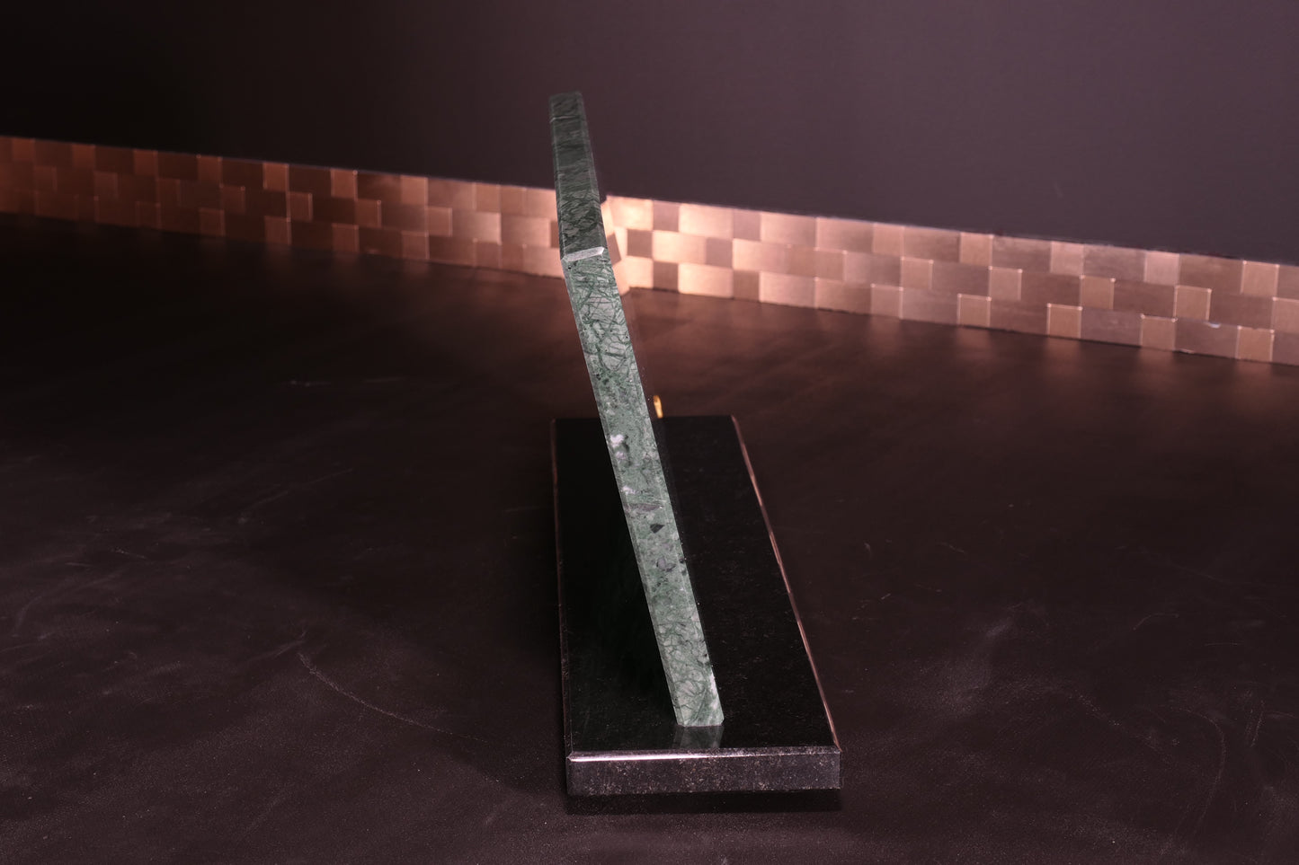 Messerblock aus Verde Forest | Diamond Cut | T.S.S.D.C.012