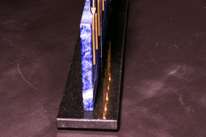 Sodalite knife block | Diamond Cut