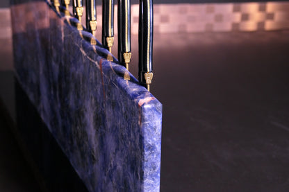 Sodalite knife block | Diamond Cut