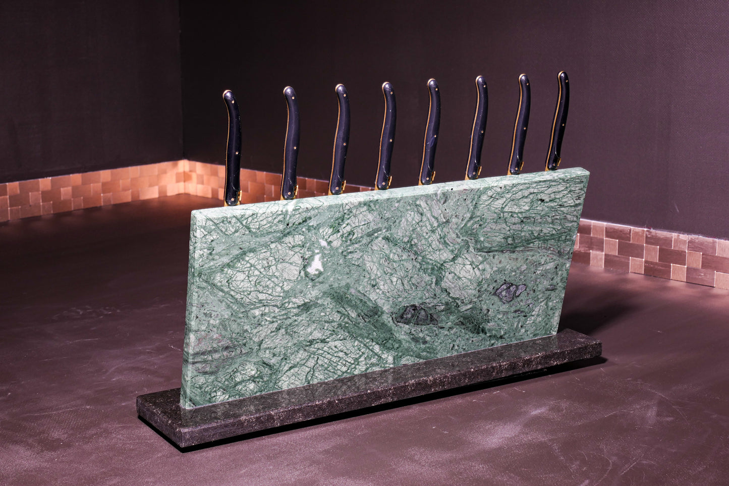 Verde Forest knife block | Diamond Cut | TSSDC012