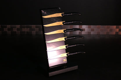 Porto Rosa knife block | Diamond Cut